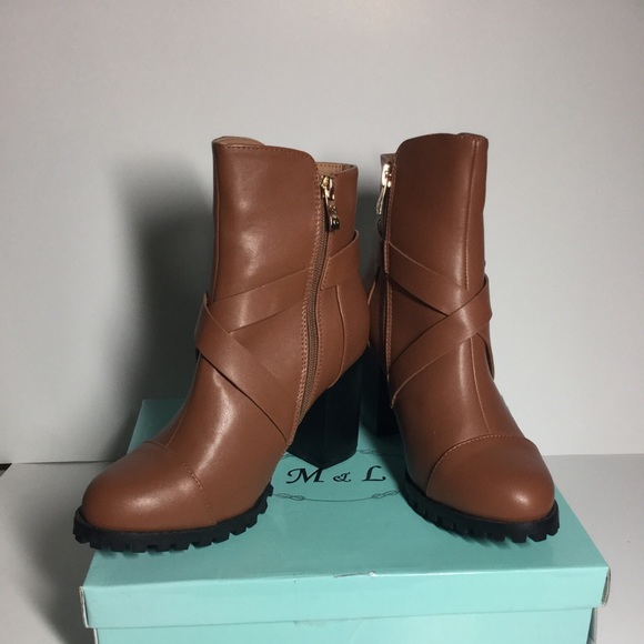 Mango Shoes - Women’s Mango All Man Leather,ankle Boots Size 10